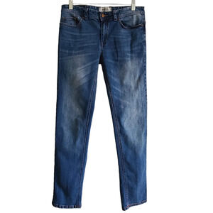 SPRINGFIELD JEANS & TWILLS Men's Slim‎ Fit Distressed Stretch Jeans W30
